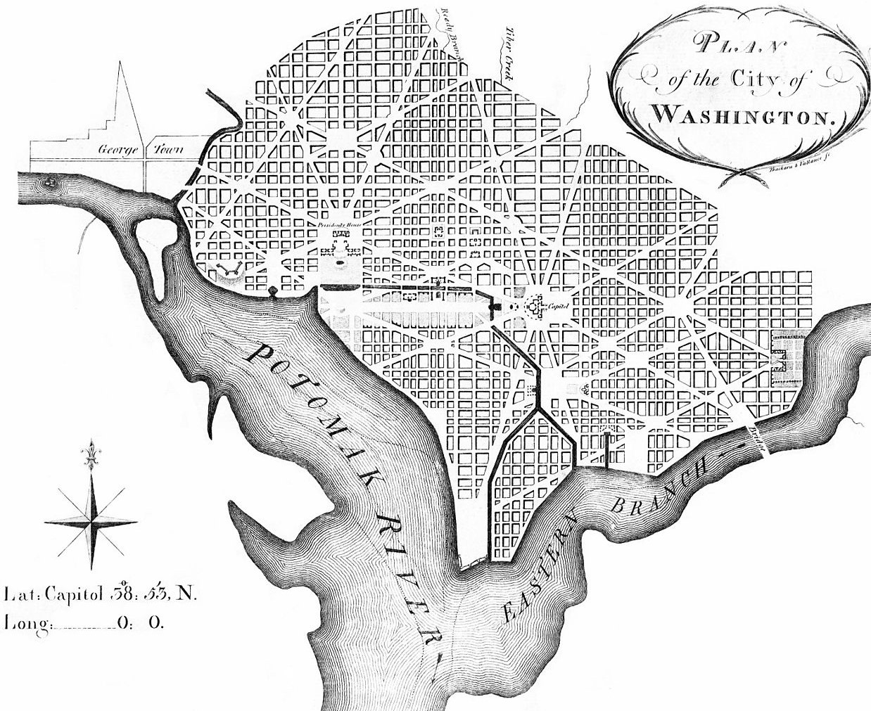 Andrew Ellicott's revision of L'Enfant's 1791 plan.jpg