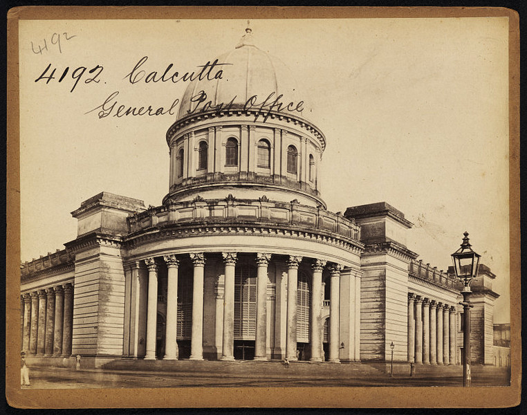 General Post Office - Calcutta (Kolkata) - Mid 19th Century (Second View).jpg