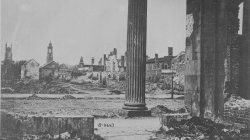 View of Ruins as seen from the Circular Church