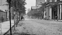 Meeting Street, Near Broad; St. Michael's Church in Middle Distance