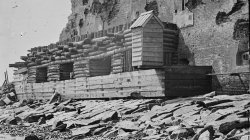 Palmetto Reinforcements on the Channel Side of Fort Sumter