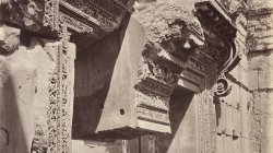 Baalbek. Upper Portion of the Great Doorway of the Temple of Jupiter